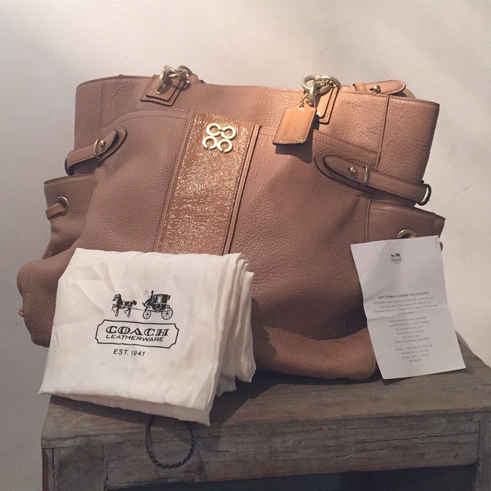 Coach Soft Pebble Leather Collection